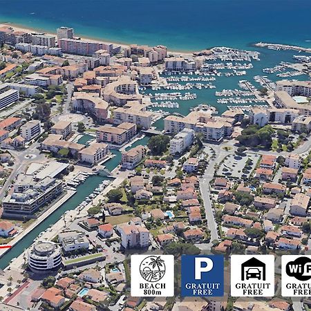 Chic Appart Du Port Fréjus Eksteriør bilde