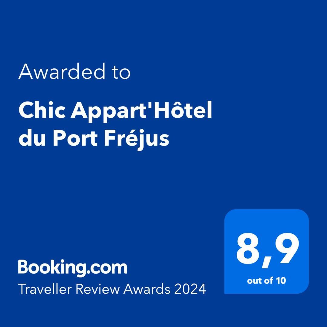 Chic Appart Du Port Fréjus Eksteriør bilde